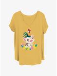 Disney Pixar Moana Tropical Buddies Girls T-Shirt Plus Size, OCHRE, hi-res