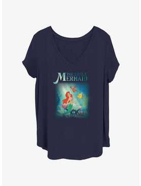 Disney The Little Mermaid Under The Sea Trio Girls T-Shirt Plus Size, , hi-res
