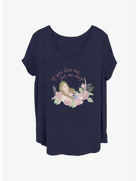 Disney Sleeping Beauty Let Me Sleep Girls T-Shirt Plus Size, , hi-res