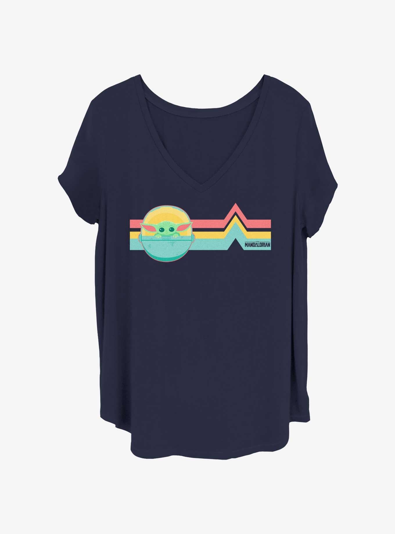 Star Wars The Mandalorian Rainbow Child Girls T-Shirt Plus Size, , hi-res