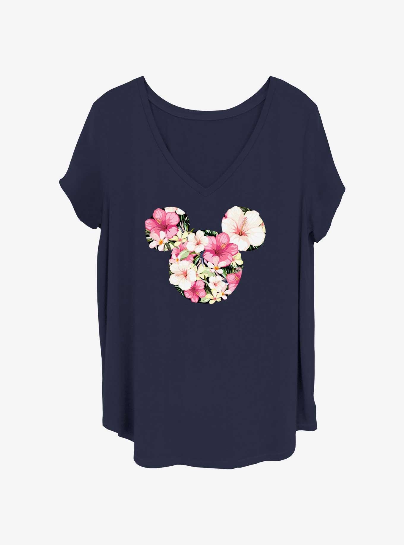 Disney Mickey Mouse Tropical Mouse Girls T-Shirt Plus Size