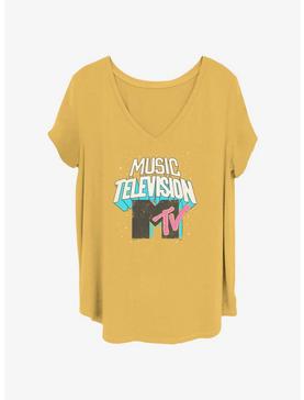 MTV Music Television Logo Girls T-Shirt Plus Size, , hi-res