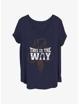 Star Wars The Mandalorian This Is The Way Girls T-Shirt Plus Size, , hi-res