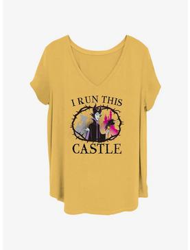 Disney Sleeping Beauty Maleficent I Run This Castle Girls T-Shirt Plus Size, , hi-res