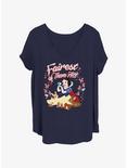 Disney Snow White and the Seven Dwarfs Fairest Of Them All Womens T-Shirt Plus Size, NAVY, hi-res