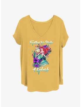 Disney The Little Mermaid Make A Splash Womens T-Shirt Plus Size, , hi-res