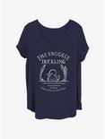 Disney Tangled Live Your Dream Womens T-Shirt Plus Size, NAVY, hi-res