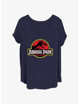 Jurassic Park Logo Womens T-Shirt Plus Size, , hi-res
