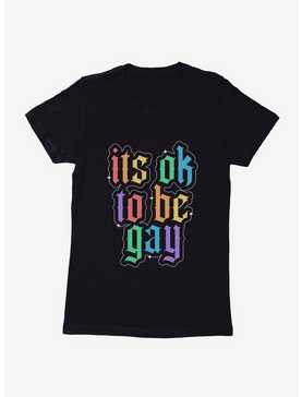 Pride It's Ok To Be Gay Womens T-Shirt, , hi-res