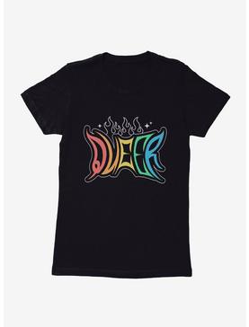 Pride Queer Flames Womens T-Shirt, , hi-res