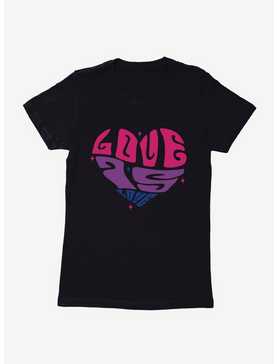 Pride Love Is Love Bisexual Colors Womens T-Shirt, , hi-res