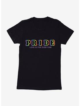 Pride Love Is For Everyone Womens T-Shirt, , hi-res