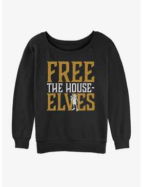 Harry Potter Free The House Elves Dobby Womens Slouchy Sweatshirt, , hi-res