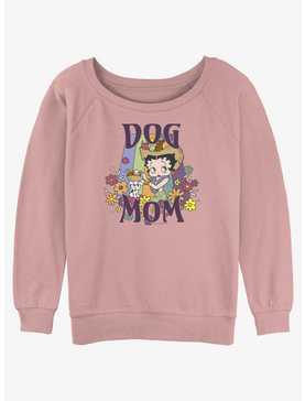 Betty Boop Dog Mom Betty Womens Slouchy Sweatshirt, , hi-res