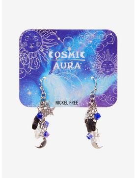 Cosmic Aura Star Moon Cluster Earrings, , hi-res
