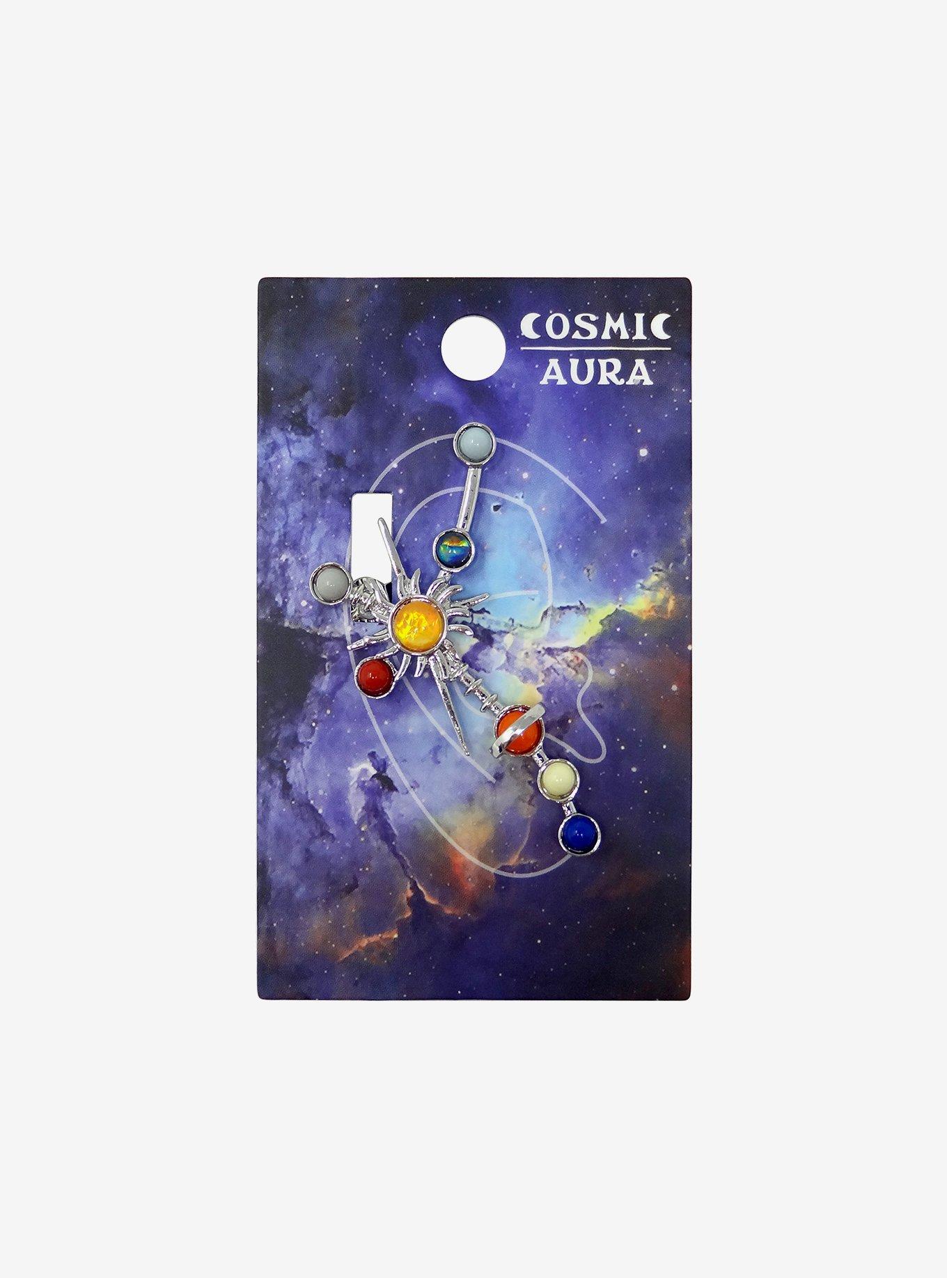 Cosmic Aura Sun & Planet Ear Cuff, , hi-res