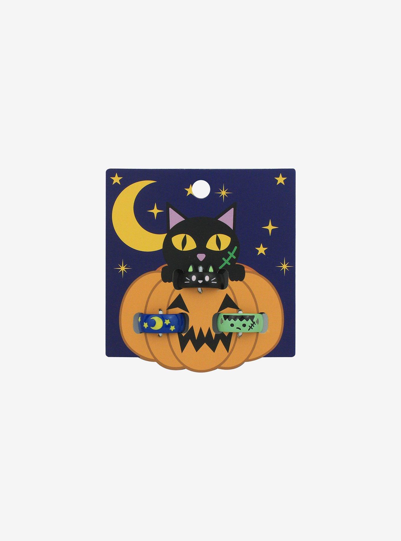 Halloween Kitty Zombie Ring Set, , hi-res