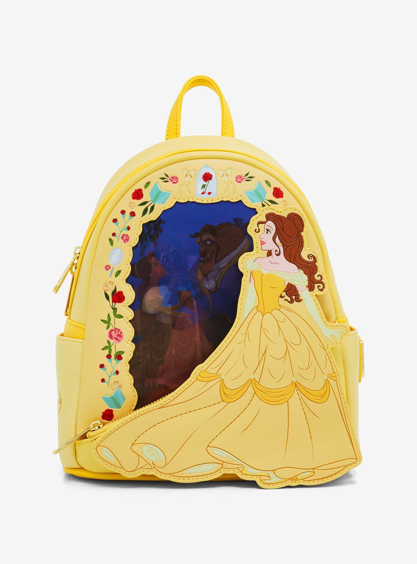 Loungefly Disney Princess Beauty And The Beast Belle Lenticular Mini  Backpack - Comic Spot