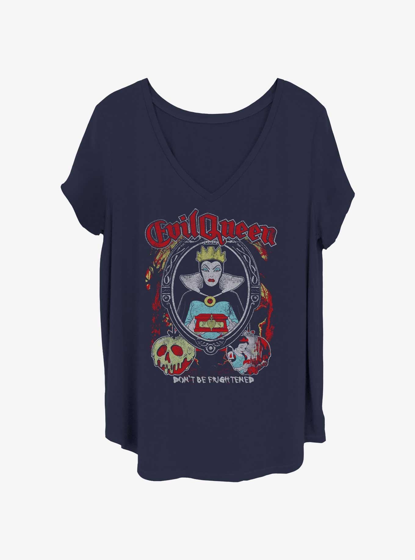 Disney Snow White and the Seven Dwarfs Evil Queen Womens T-Shirt Plus Size