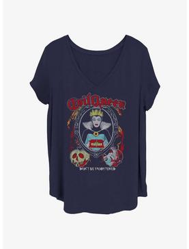 Disney Snow White and the Seven Dwarfs Evil Queen Womens T-Shirt Plus Size, , hi-res