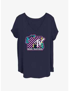 MTV Creature Logo Womens T-Shirt Plus Size, , hi-res