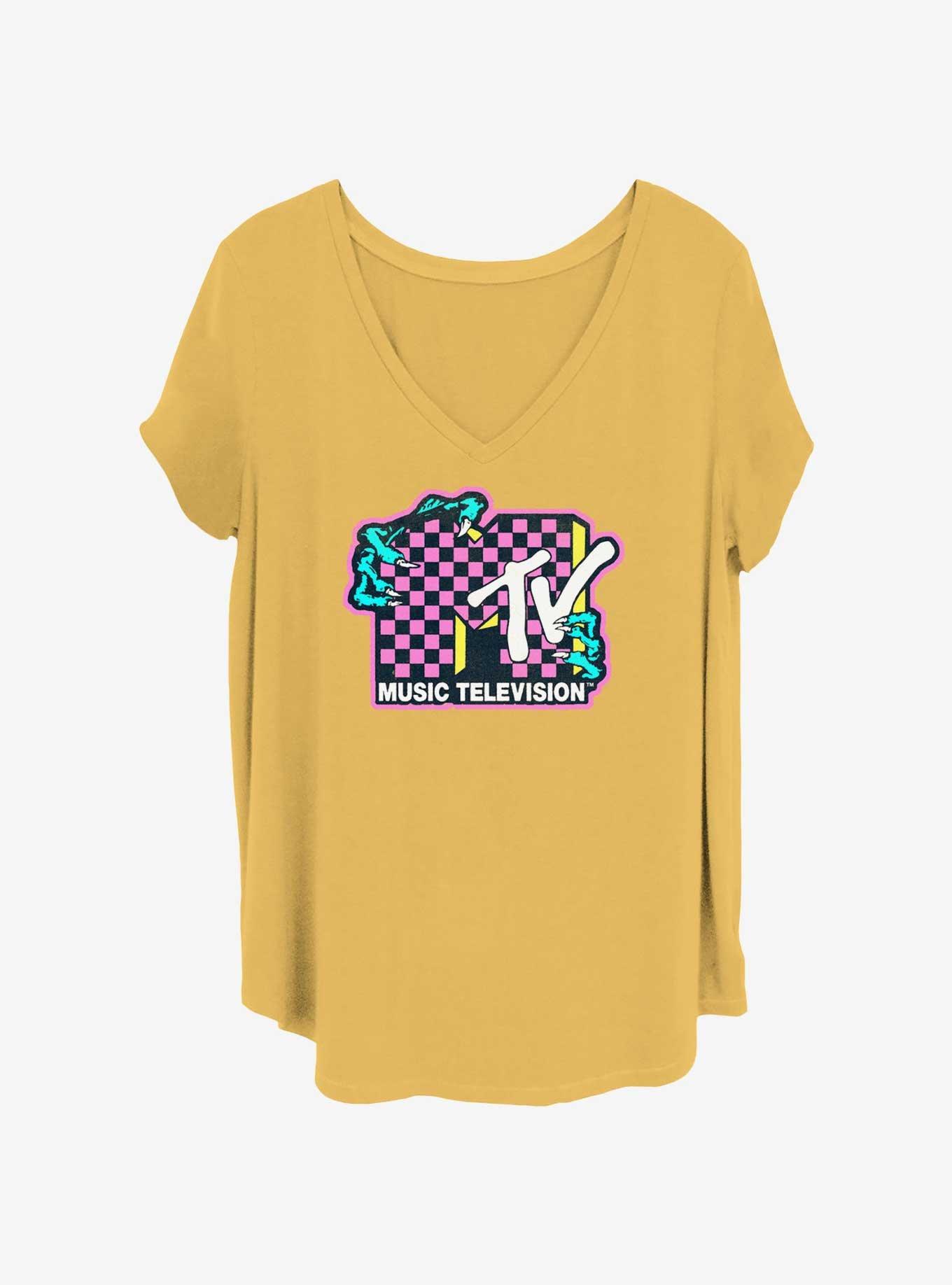 MTV Creature Logo Womens T-Shirt Plus Size, , hi-res