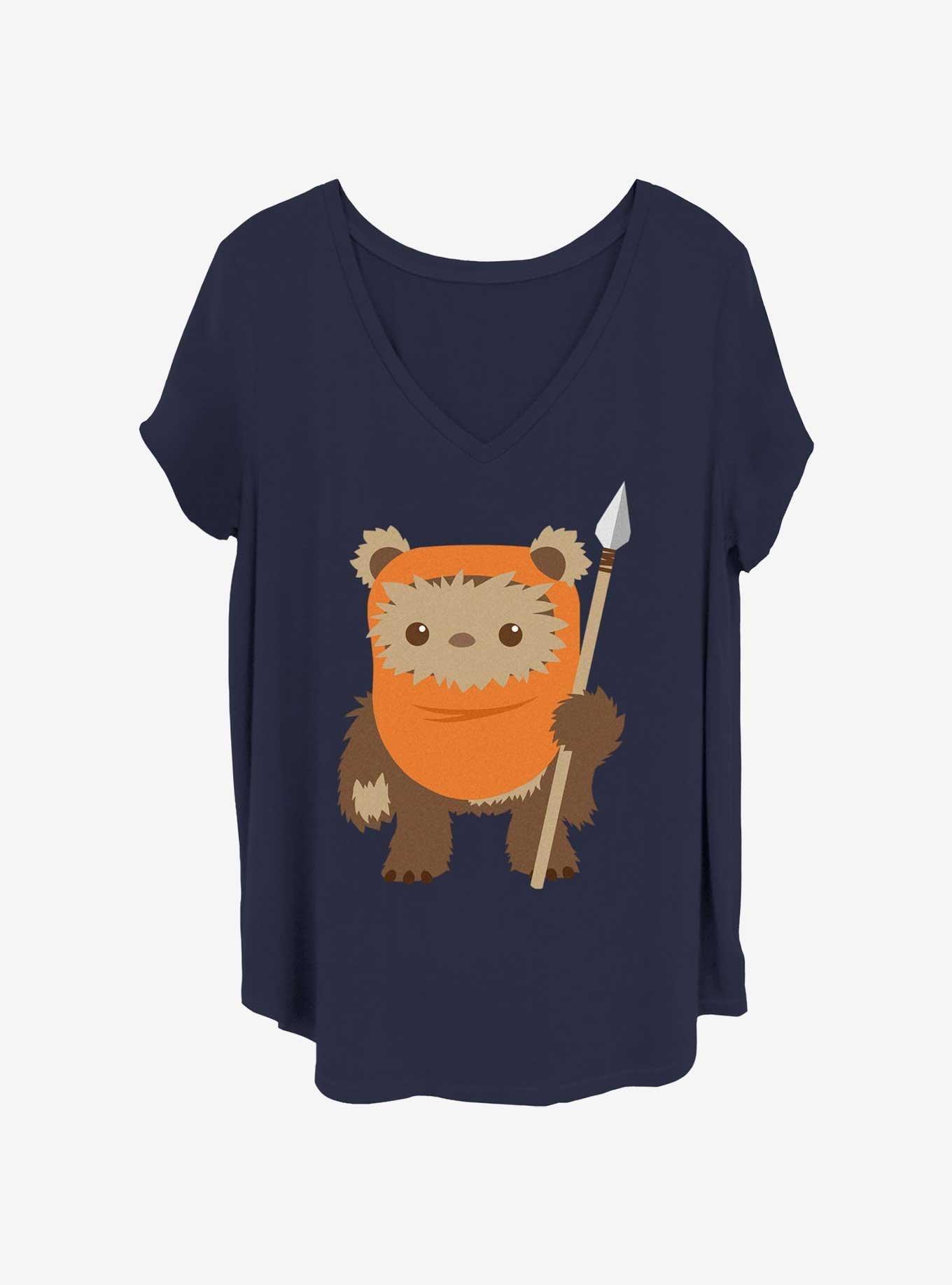 Star Wars Ewok Spear Womens T-Shirt Plus Size, , hi-res