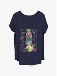 Disney Beauty and the Beast Beauty Dance Womens T-Shirt Plus Size, NAVY, hi-res