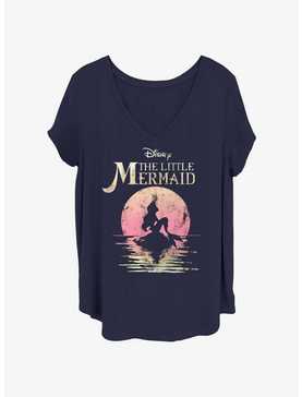 Disney The Little Mermaid Moonlit Ariel Womens T-Shirt Plus Size, , hi-res