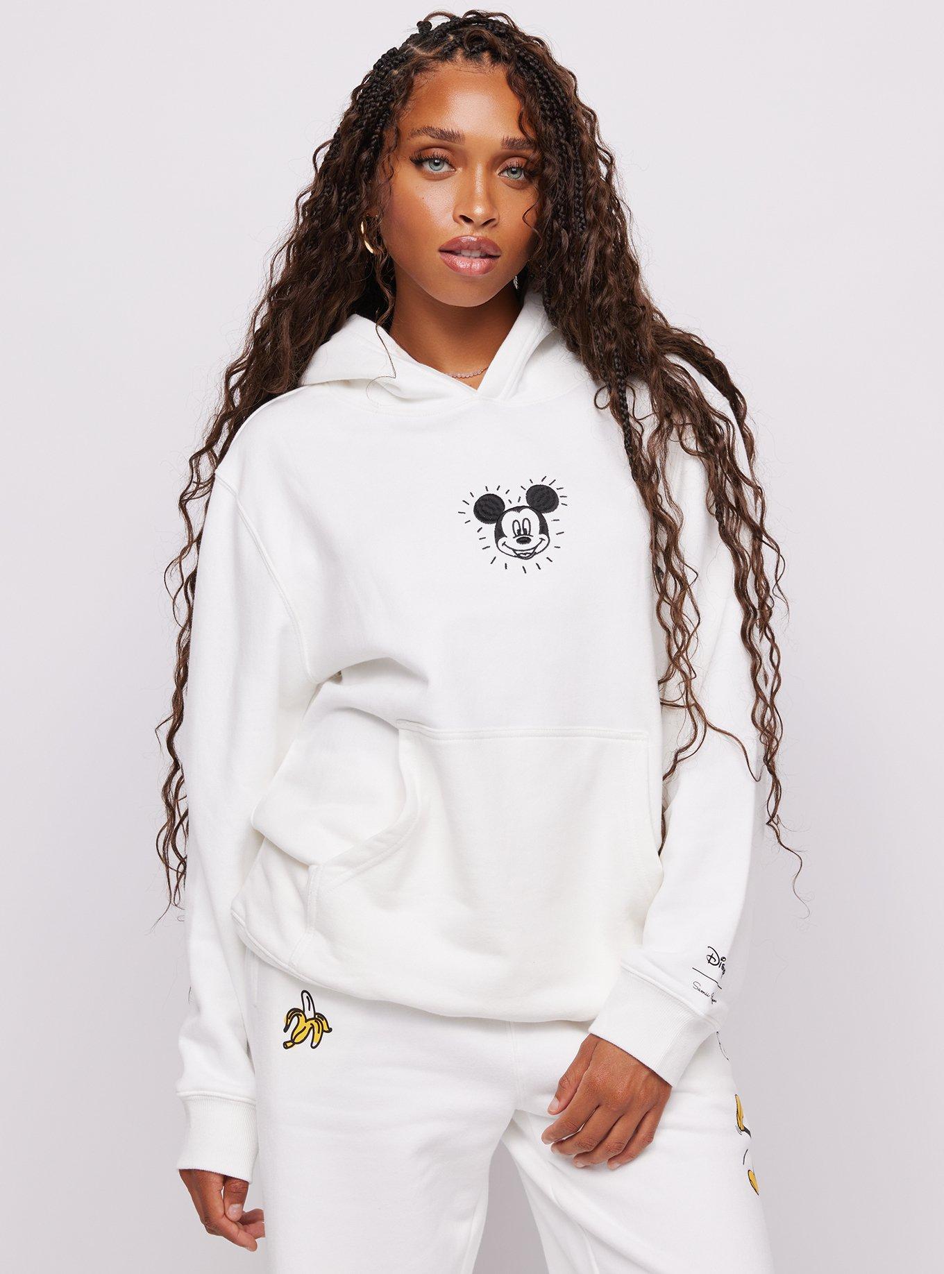 Oversized hoodie off discount white