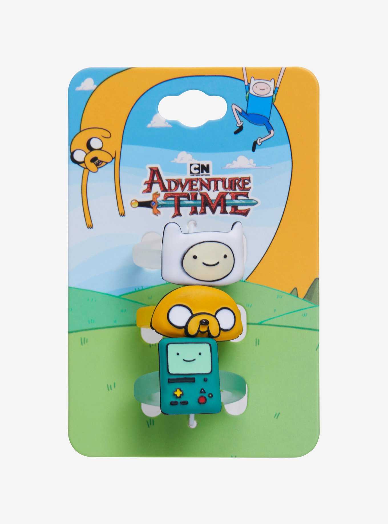 Adventure Time Figural Ring Set, , hi-res