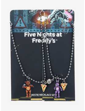 Five Nights At Freddy's Freddy & Bonnie Best Friend Necklace Set, , hi-res