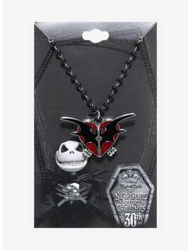 The Nightmare Before Christmas Bat Heart Locket Necklace, , hi-res