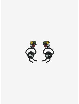 Studio Ghibli Spirited Away Soot Sprite Front/Back Earrings, , hi-res