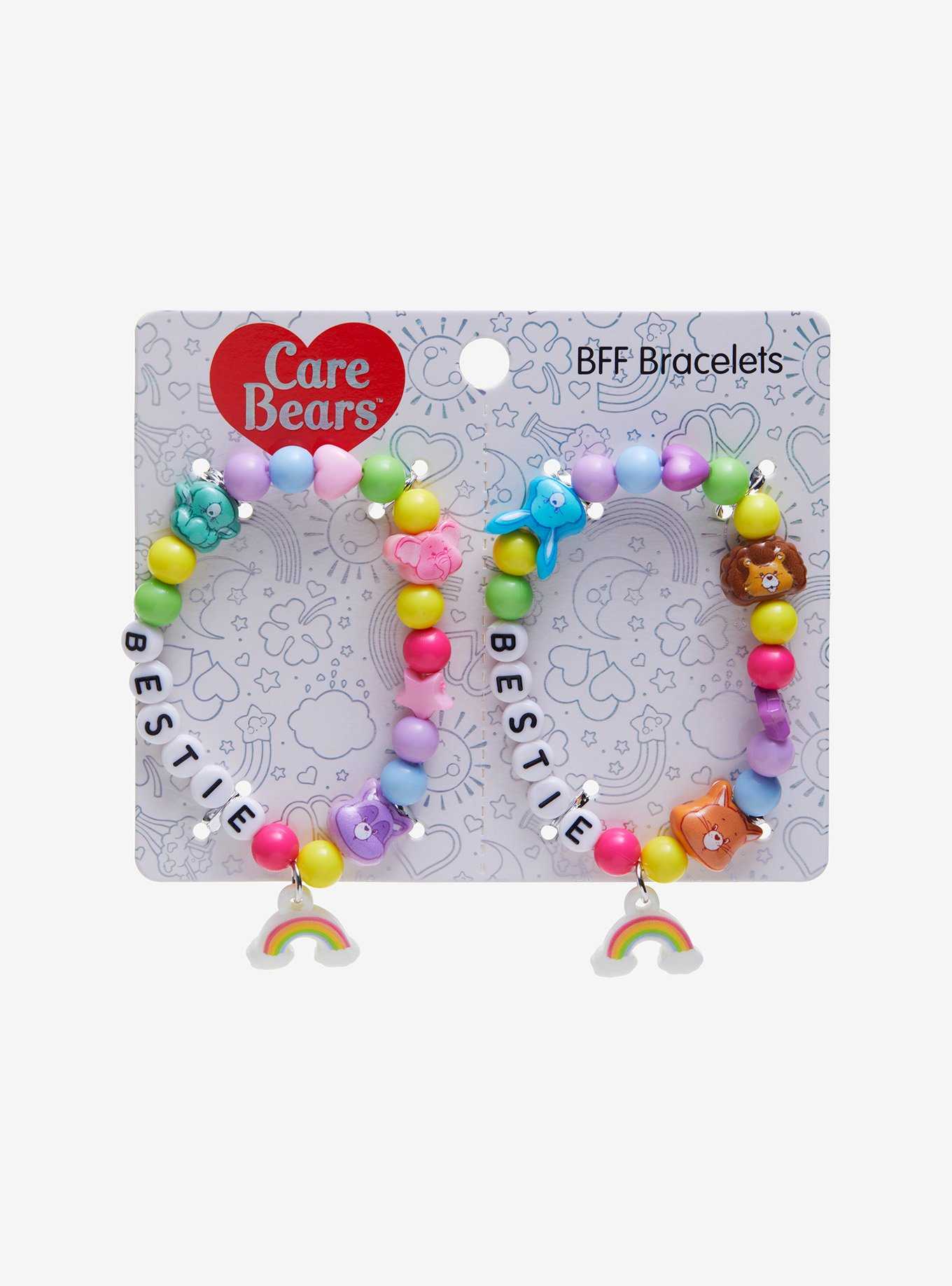 Care Bears Cousins Rainbow Best Friend Beaded Bracelet Set, , hi-res