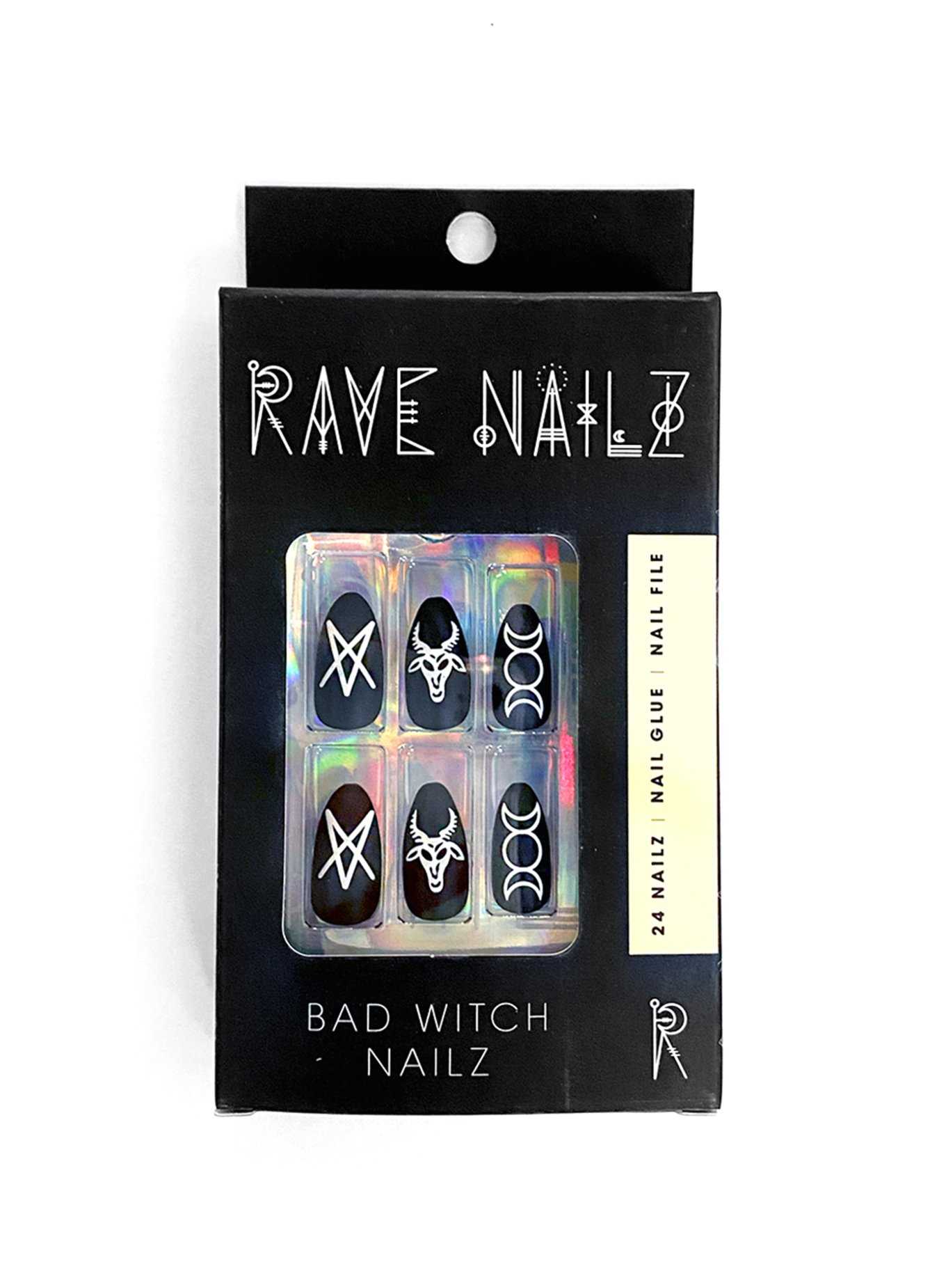 Rave Nailz Bad Witch Nailz, , hi-res