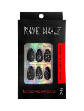 Rave Nailz Black Widow Nailz, , hi-res