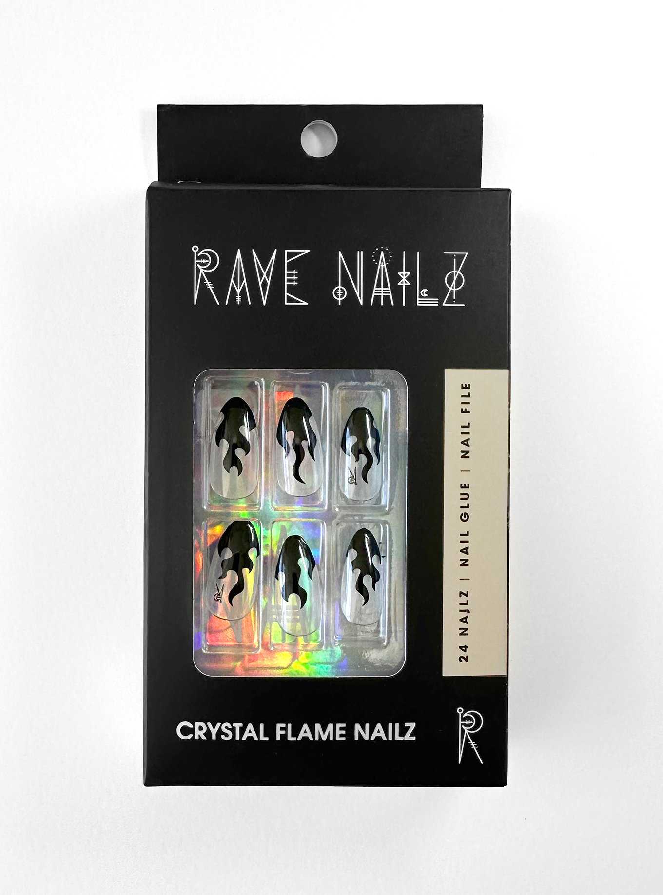 Rave Nailz Crystal Flame Nailz, , hi-res
