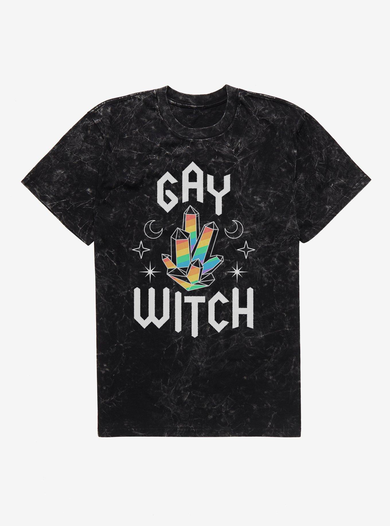 Pride Rainbow Crystals Mineral Wash T-Shirt, , hi-res