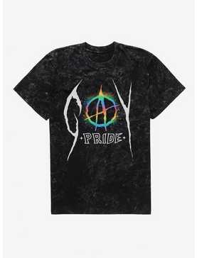 Pride Anarchy Pride Mineral Wash T-Shirt, , hi-res