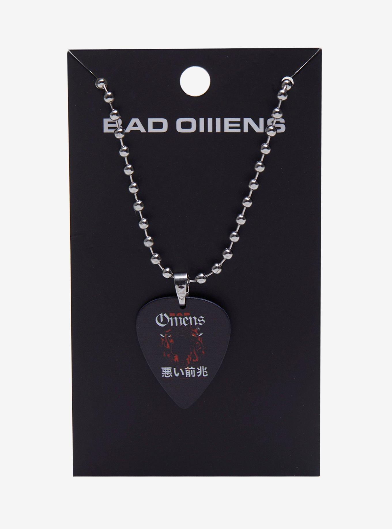 Bad Omens Guitar Pick Necklace | Hot Topic