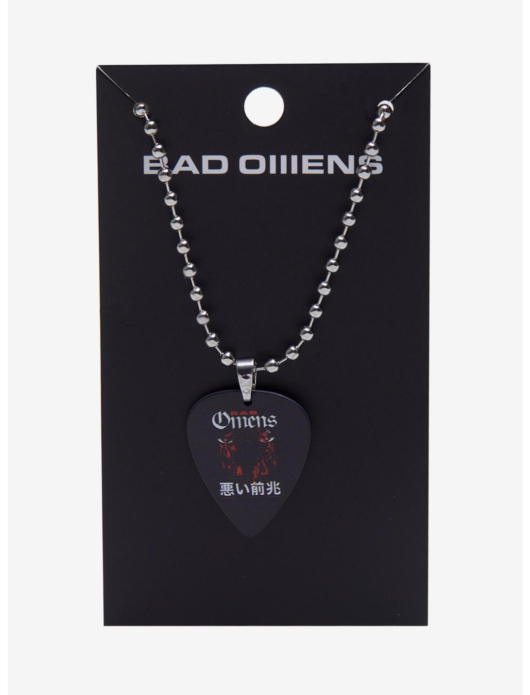 Bad Omens Guitar Pick Necklace, , hi-res