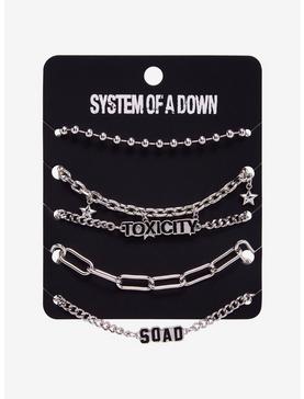 System Of A Down Toxicity Chain Bracelet Set, , hi-res