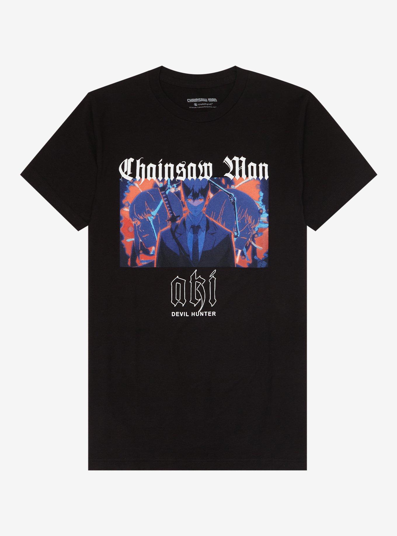 Chainsaw Man Aki Tonal Boyfriend Fit Girls T-Shirt | Hot Topic