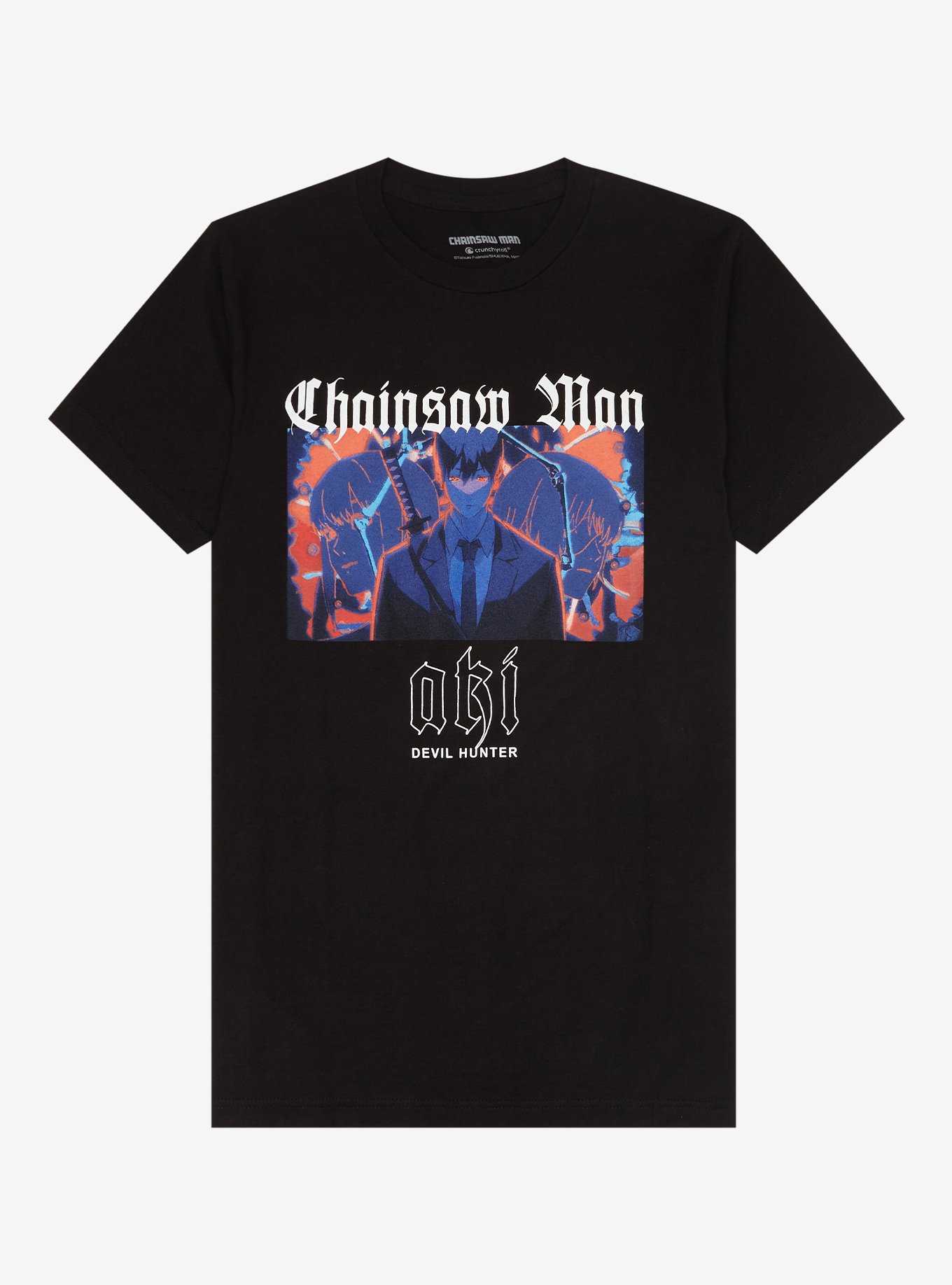 Chainsaw Man Aki Tonal Boyfriend Fit Girls T-Shirt, , hi-res