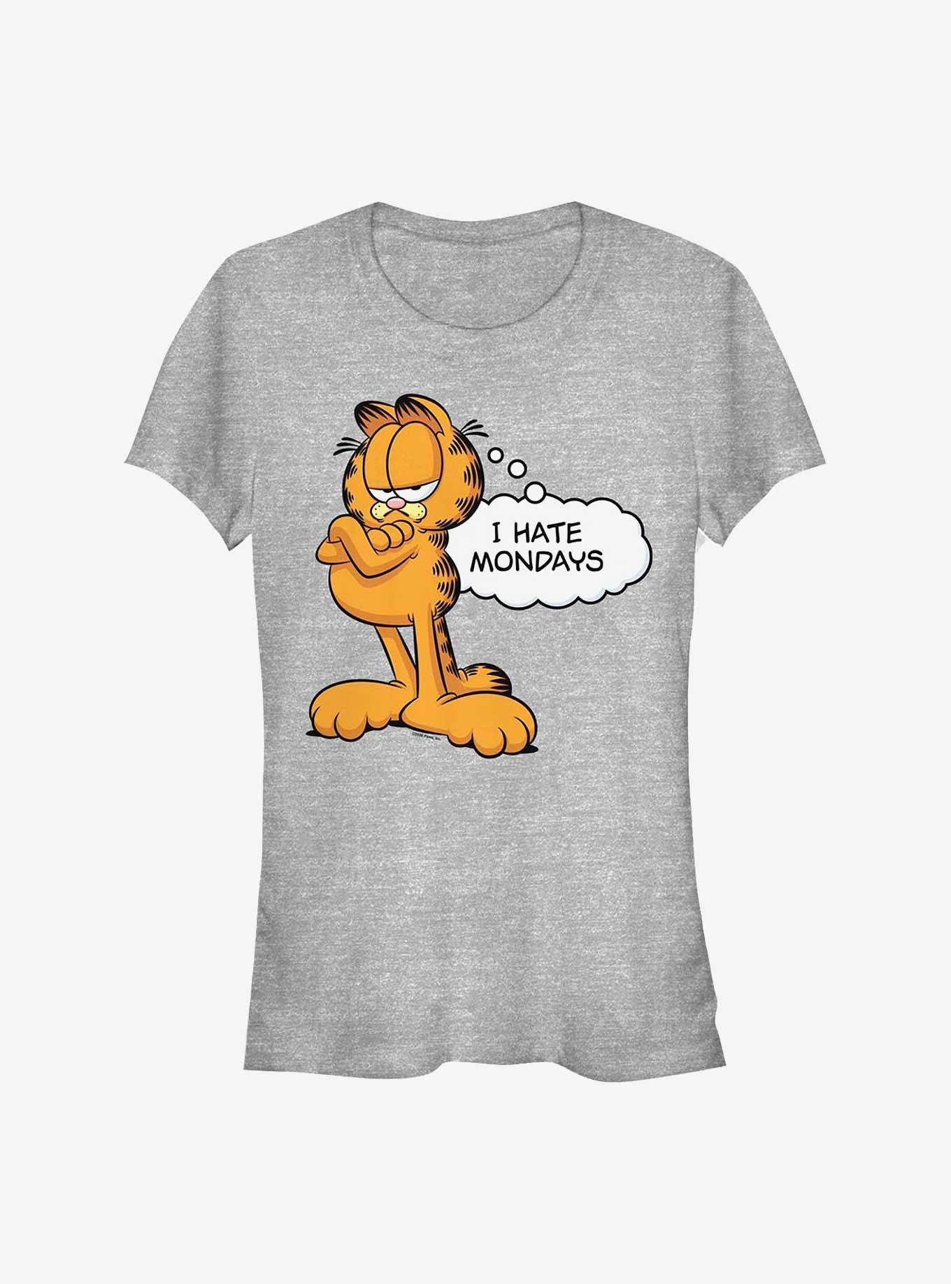 Garfield I Hate Mondays Girls T-Shirt, ATH HTR, hi-res