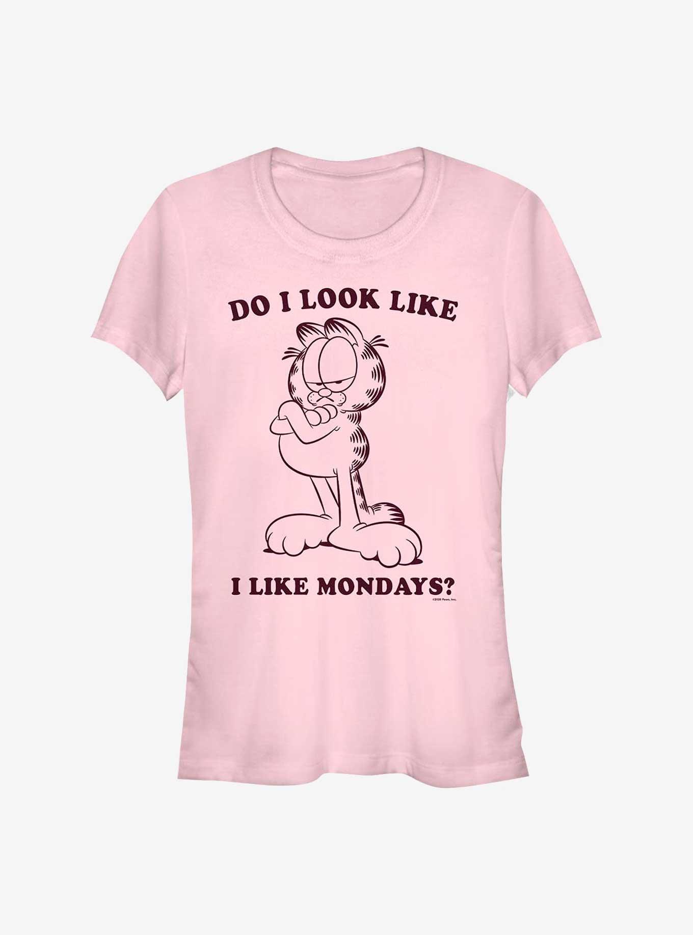 Garfield Do I Look Like I Like Mondays Girls T-Shirt, , hi-res