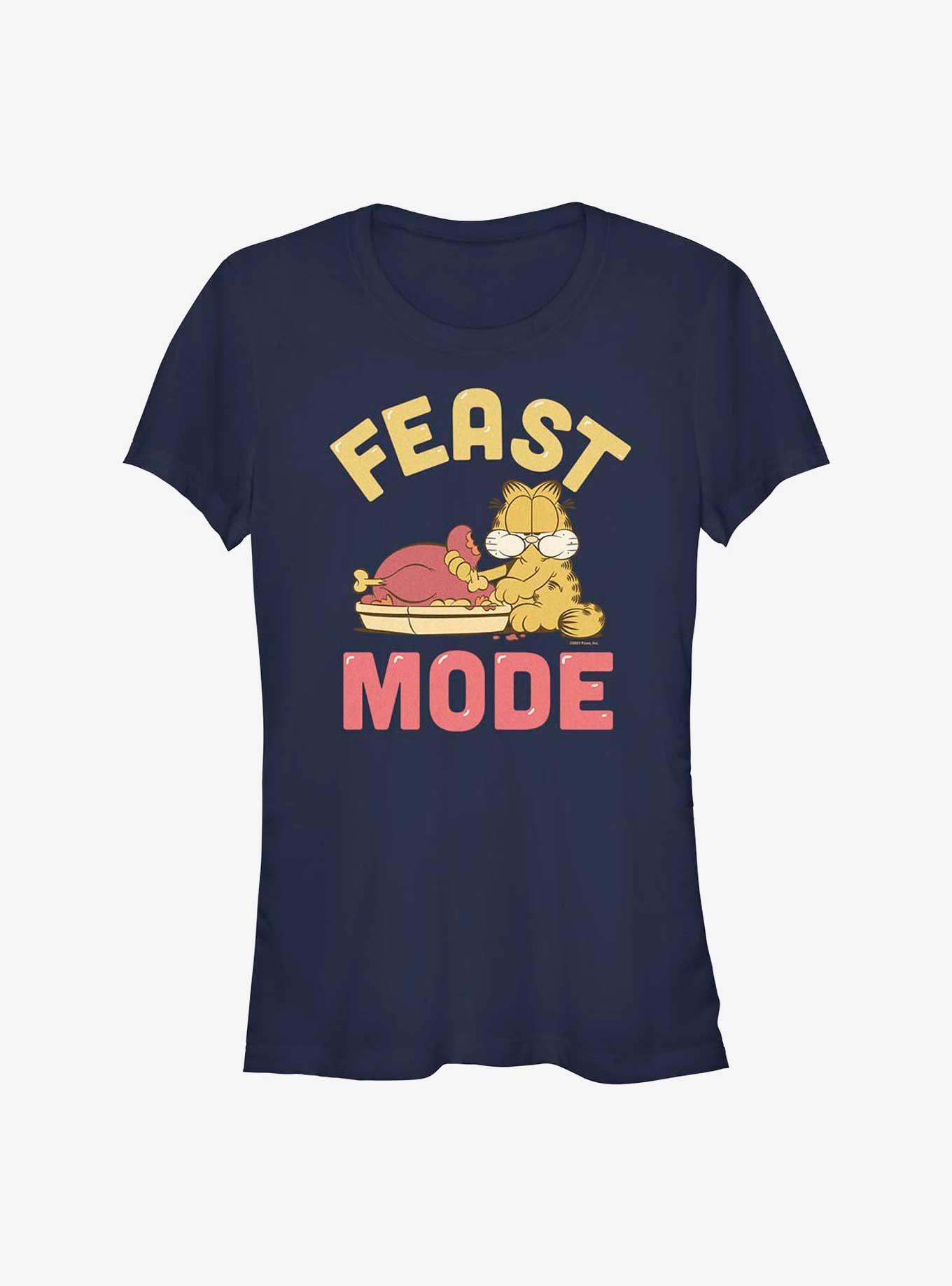Garfield Feast Mode Girls T-Shirt