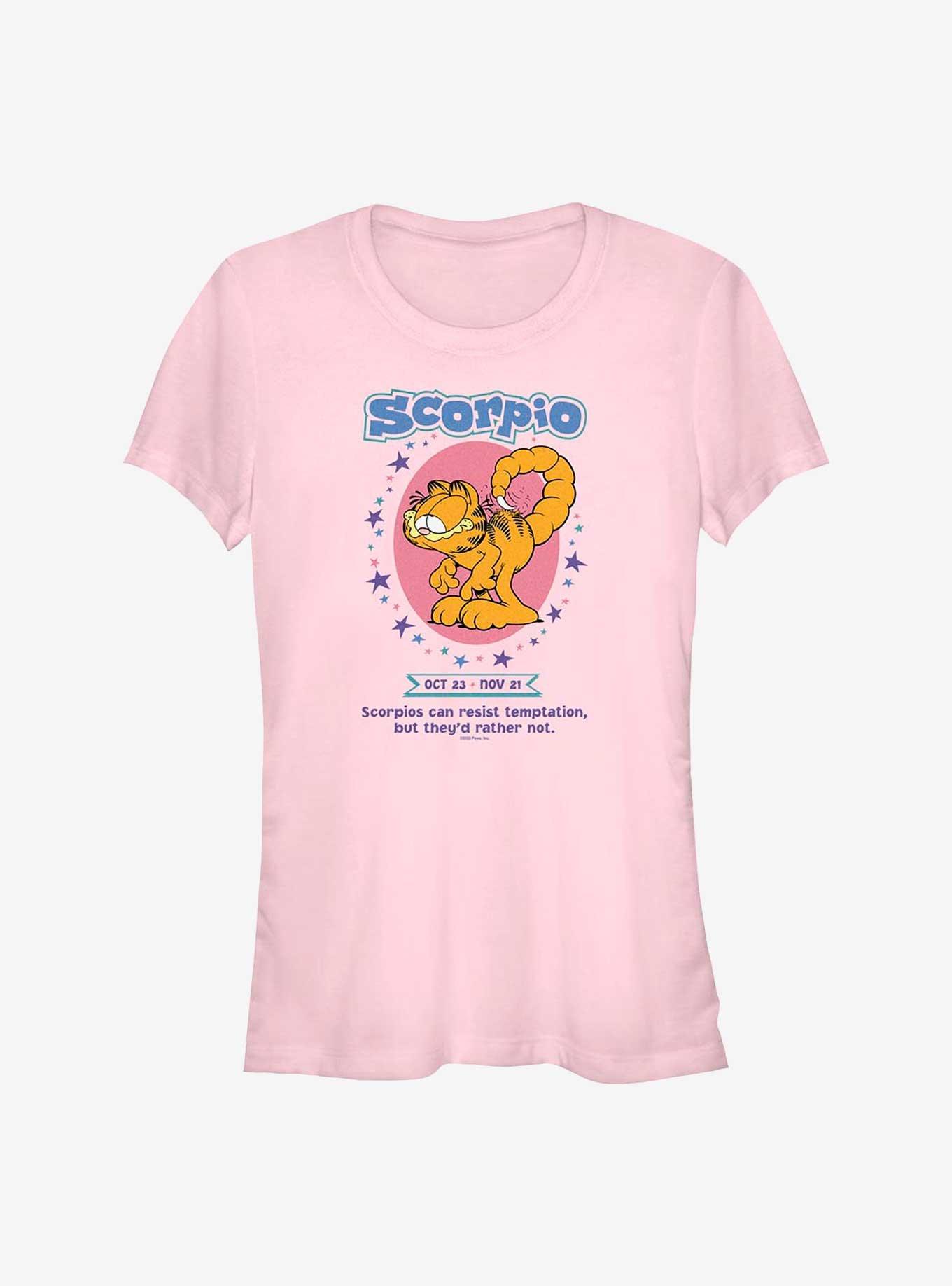Garfield Scorpio Horoscope Girls T-Shirt