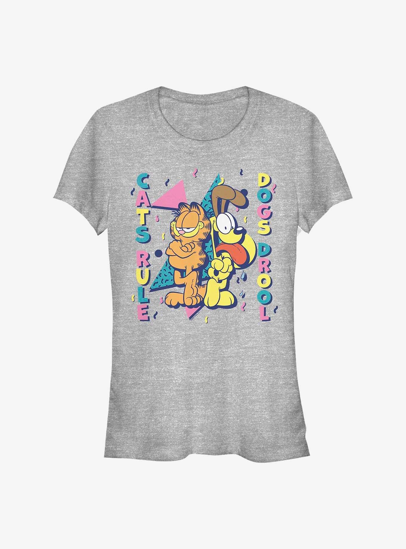 Garfield & Odie Cats Rule Girls T-Shirt, , hi-res